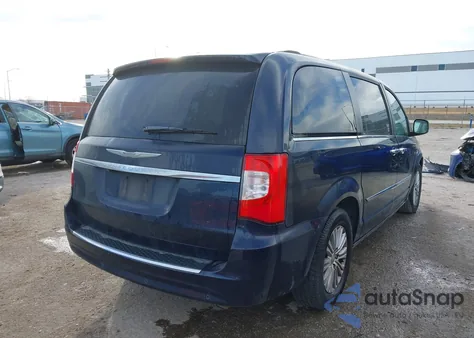 2016 Chrysler Town & Country Touring-L Anniversary Edition из США, поврежденный, VIN 2C4RC1CG6GR189556